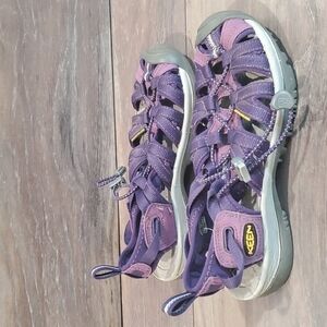 KEEN Womens Whisper  waterproof Sandals hiking Outdoor shoes sz 5